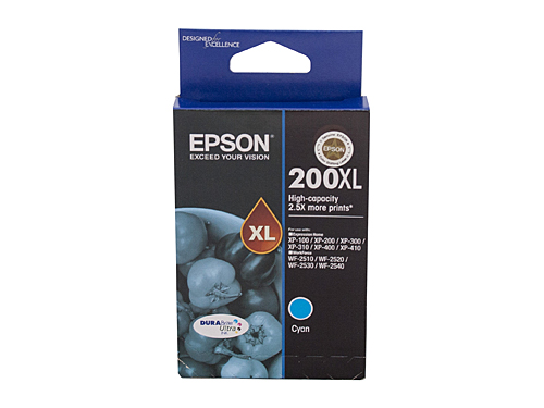EPSON 200 HY CYAN INK CARTRIDGE