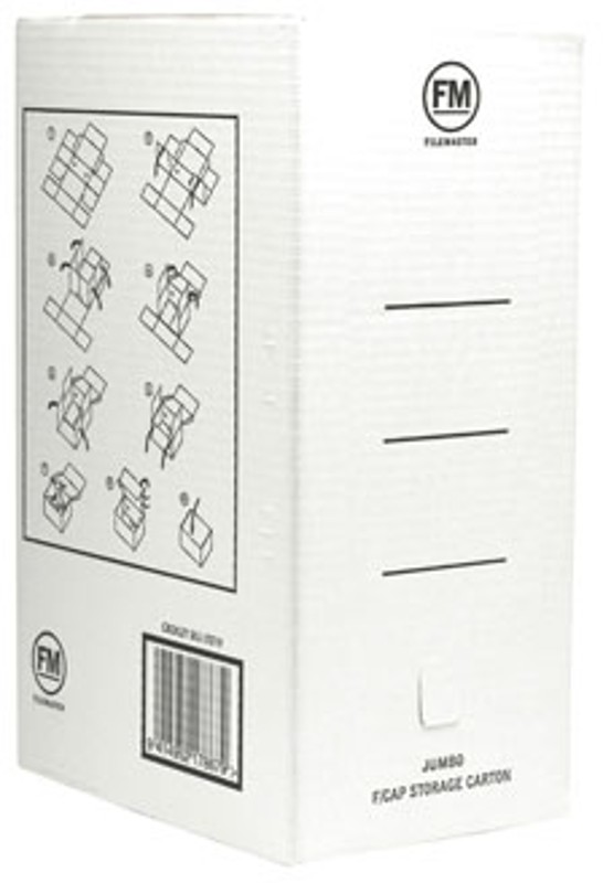 DOUBLE STORAGE CARTON WHITE
