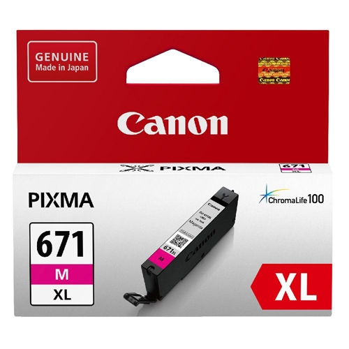 CANON CLI671XL MAGENTA INK CARTRIDGE