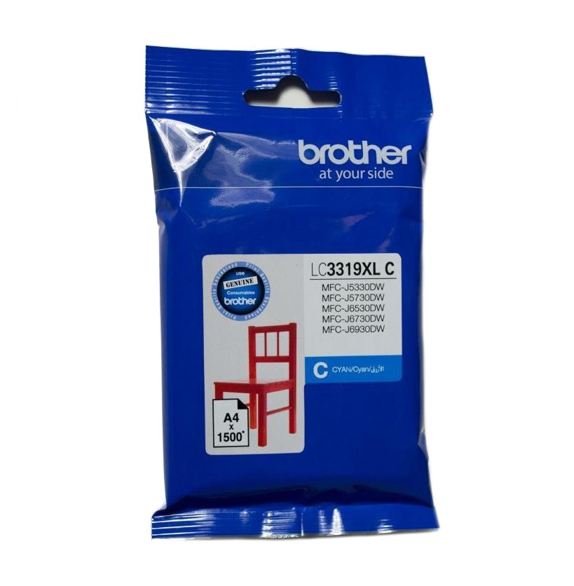 BROTHER LC3319XL CYAN INK CARTRIDGE