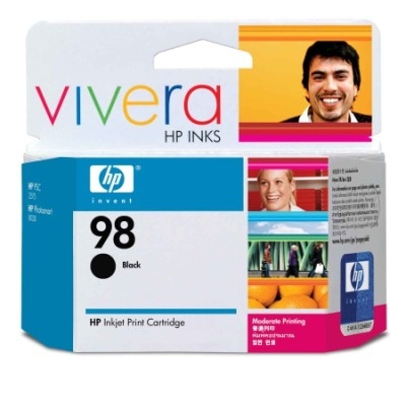 HP98 BLACK INKJET CARTRIDGE C9364WA