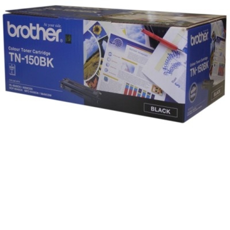 BROTHER ORIGINAL TN150BK BLACK TONER