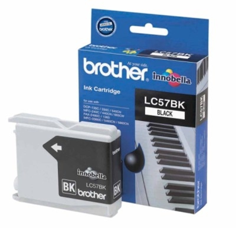 BROTHER LC57 BLACK INKJET CARTRIDGE