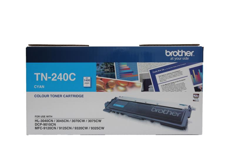 BROTHER ORIGINAL TN240C CYAN TONER