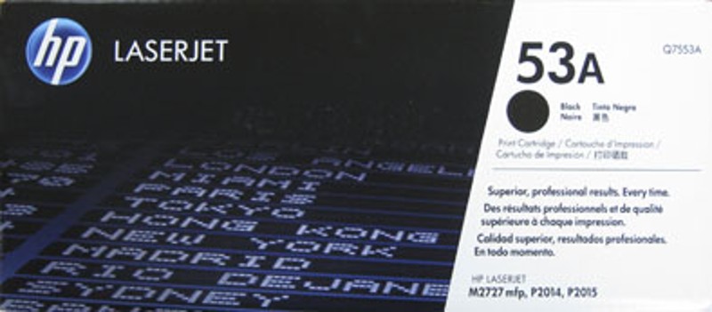 HP Q7553A ORIGINAL LASER TONER CARTRIDGE