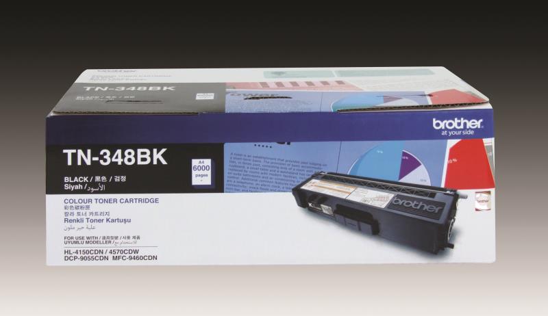 BROTHER TN348BK BLACK HIGH YIELD TONER