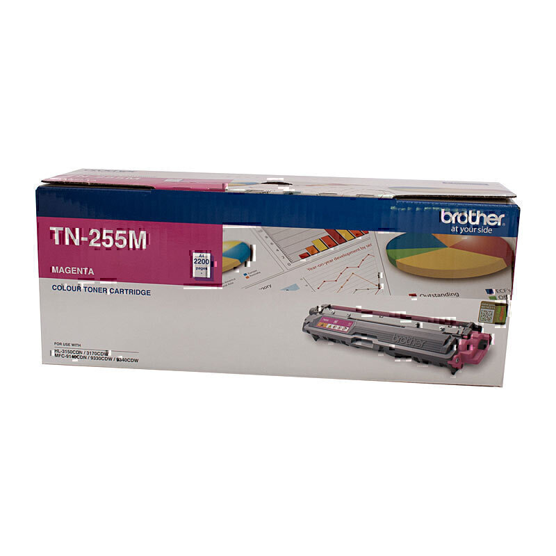 BROTHER TN255 MAGENTA TONER CARTRIDGE