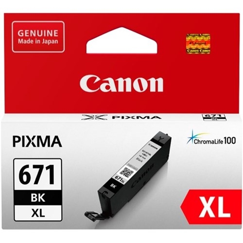 CANON CLI671XL BLACK INK CARTRIDGE