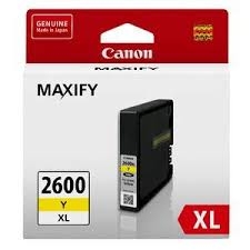 CANON INKJET CARTRIDGE PGI2600XL YELLOW