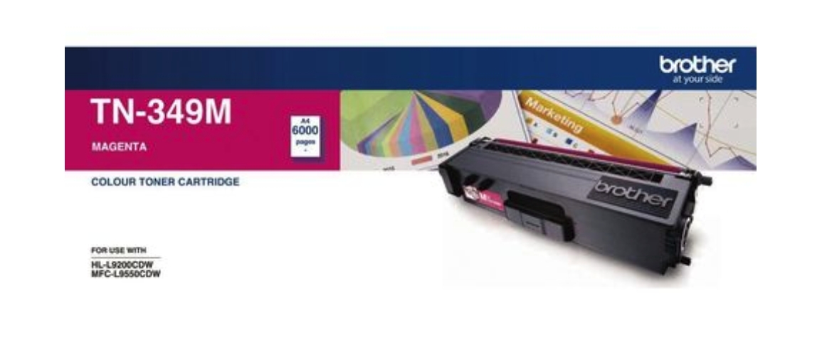 BROTHER TN349 MAGENTA TONER