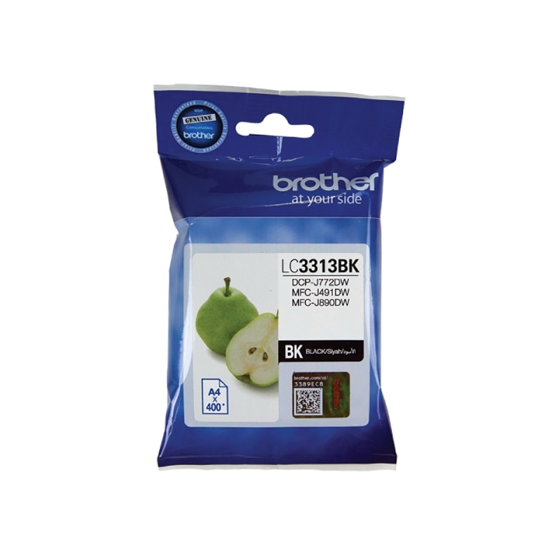 BROTHER LC3313BK BLACK INK CARTRIDGE