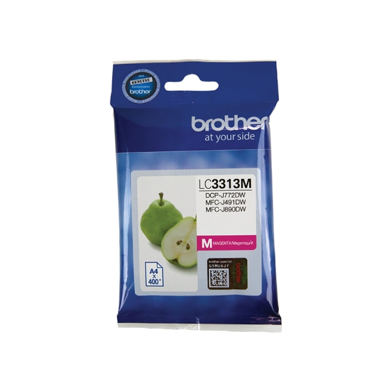 BROTHER LC3313M MAGENTA INK CARTRIDGE