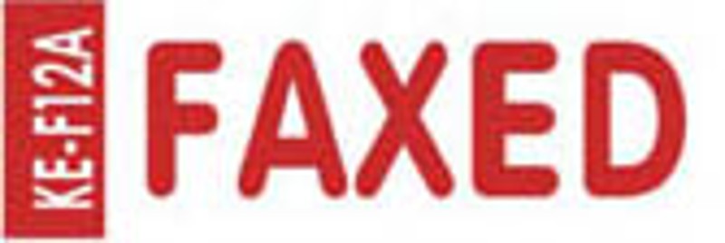 DIXON SELF-INKING STAMPS (FAXED - RED