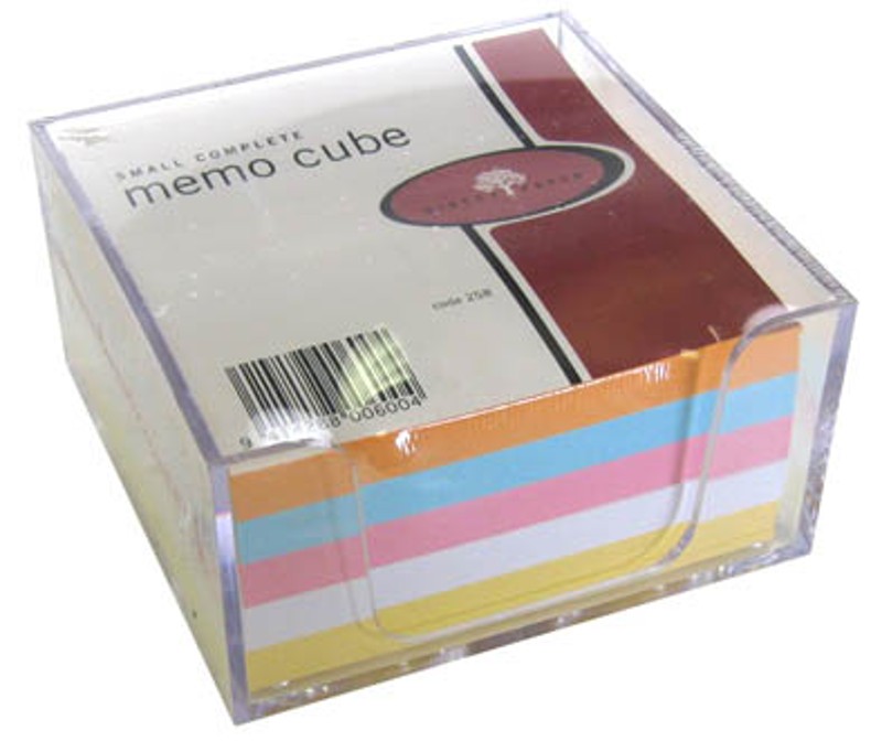 MEMO CUBE COMPLETE - HALF SIZE