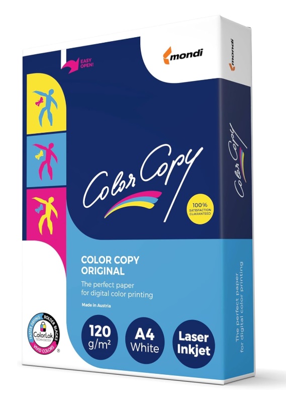 COLOR COPY DIGITAL PAPER A4/120GSM, PKT 250