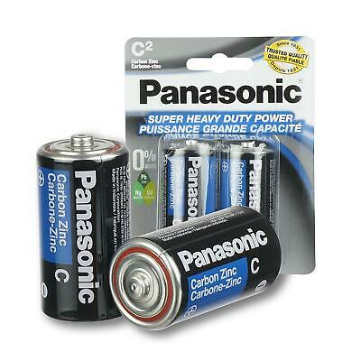 PANASONIC C SUPER HEAVY DUTY BATTERY, PKT 2