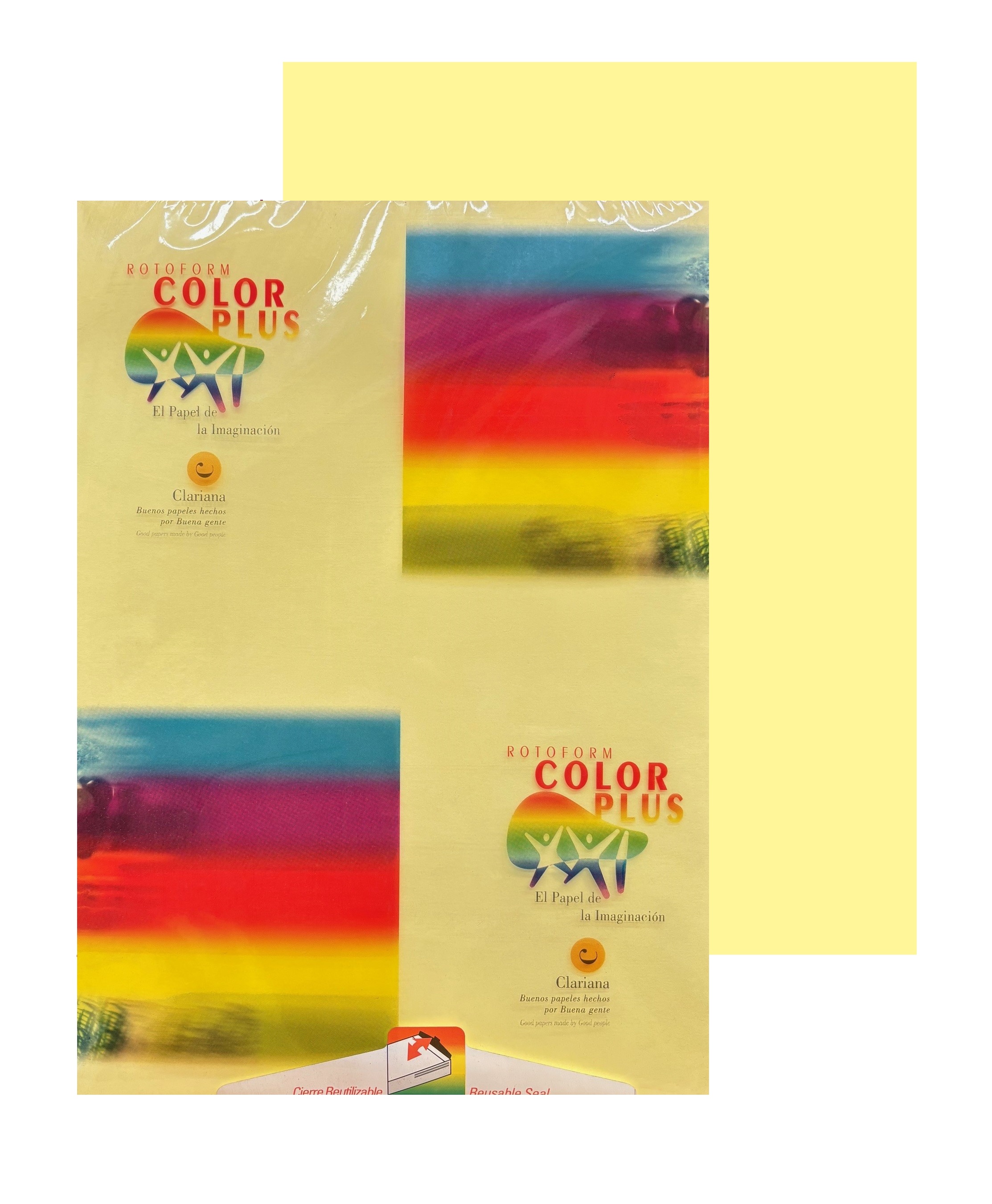 COLOUR PLUS A4 CARD 160GSM (CANARY)