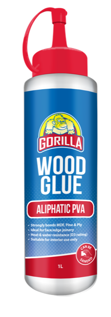 PVA ALIPHATIC WOOD GLUE, 1 LITRE