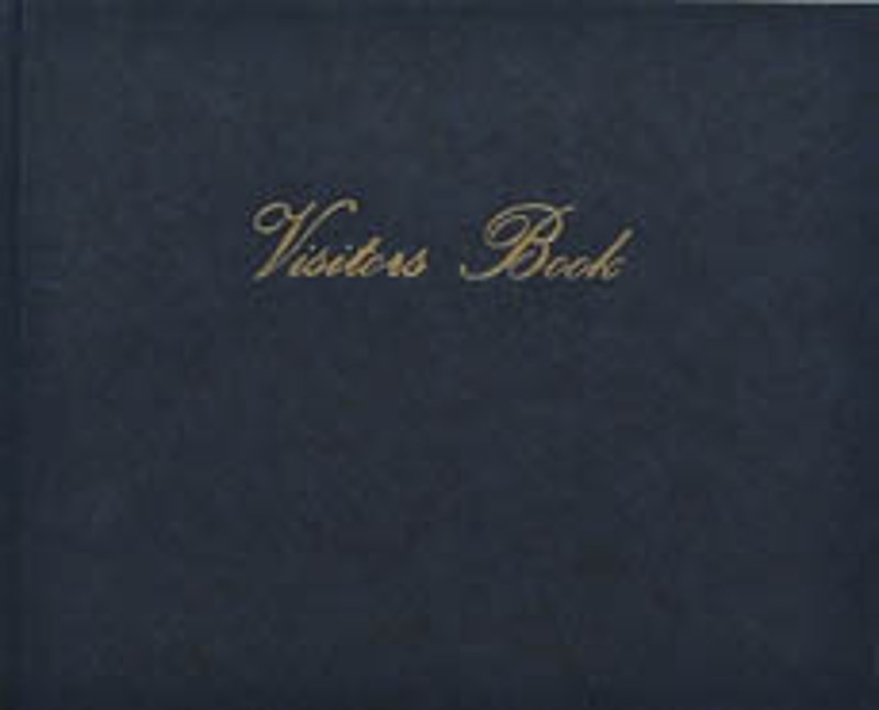 COLLINS VISITORS BOOK 232 X 188MM, 64 LEAF