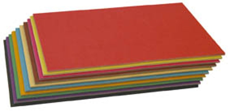 A3 COLOURED SUGAR PAPER, PKT 100