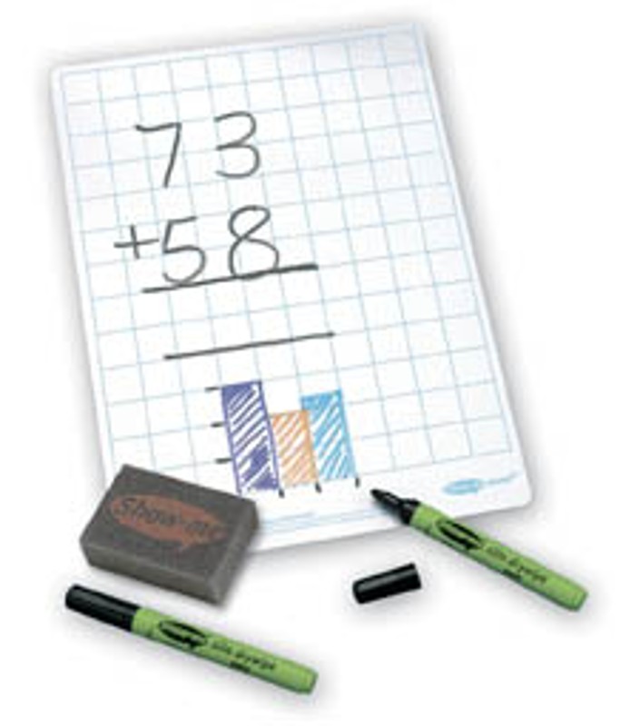 GRIDDED SHOW-ME BOARD