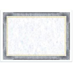 BLACK FOIL & INK BORDER CERTIFICATE