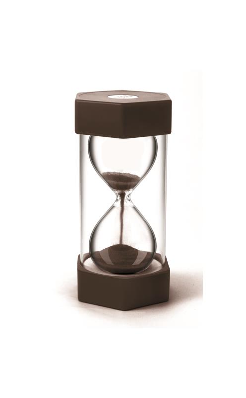 SAND TIMER GIANT, 30 MINUTES, BLACK