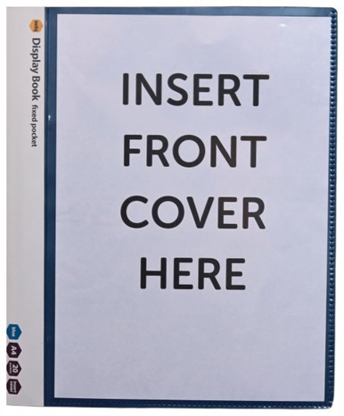 A4 INSERT COVER CLEARFILE 20 POCKET - Qizzle