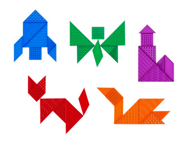 その他 CLUBHAUS * TANGRAM DICE MARKER SET EDX TRANSLUCENT SENSORY TANGRAM, SET 35 - Qizzle