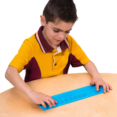 BUSY FINGERS TACTILE RULER - Qizzle