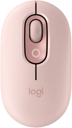Logitech Roxo Mouse LOGITECH POP MOUSE - ROSE - Qizzle