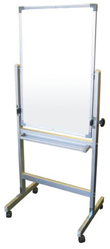 MOBILE WHITEBOARD WITH STAND 2 PIECE 60 X 90CM - Qizzle