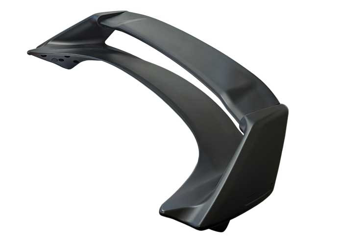 Mugen Style Rear Trunk Spoiler For 2012-2015 Honda Civic Sedan - Unpainted ABS, 4-Piece Set
