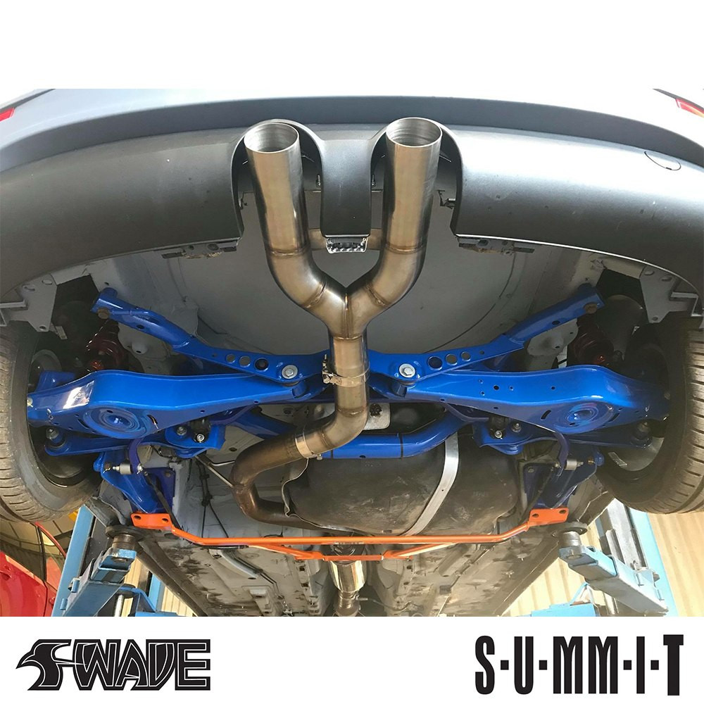 Swave & Summit Rear Lower Big 6Point Back Exhaust Tunnel Body Chassis & Subframe Axle Bush Tie