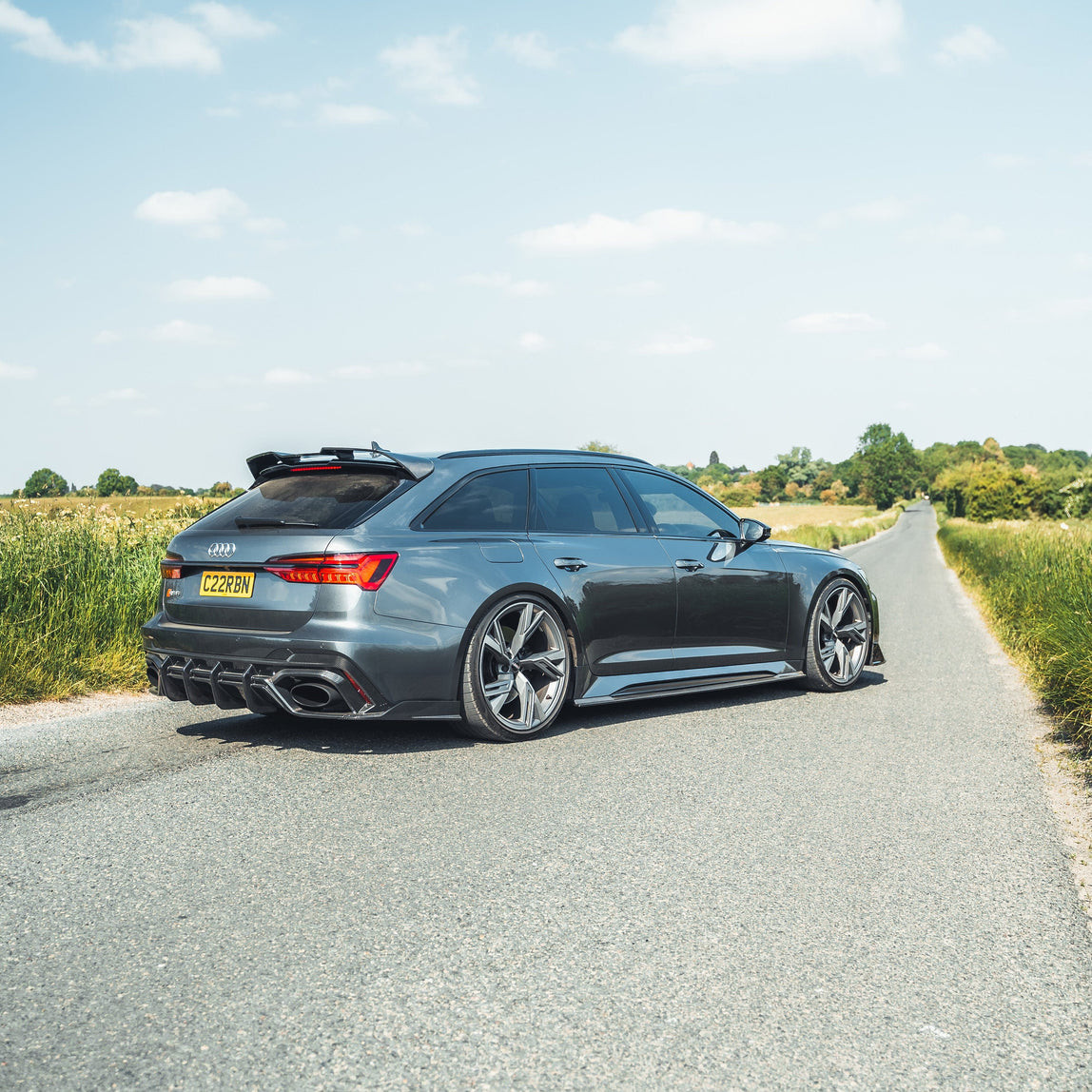 CT Carbon Audi RS6 C8 Avant Carbon Fibre Diffuser - CT Design