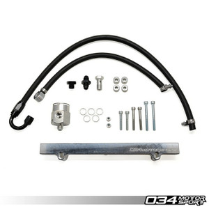 034Motorsport Drop-in High-flow Fuel Rail Upgrade Kit, 1.8T, Billet Aluminum 034Motorsport Drop-in High-flow Fuel Rail Upgrade Kit, 1.8T, Billet Aluminum