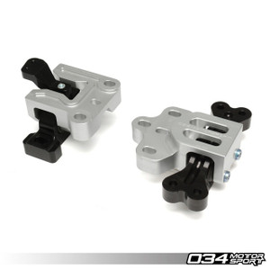 034Motorsport Motorsport Streetsport Engine/transmission Mount Billet Aluminium Pair - 8P A3 3.2, 8J TTRS & TT 3.2, MK5 R32 034Motorsport Motorsport Streetsport Engine/transmission Mount Billet Aluminium Pair - 8P A3 3.2, 8J TTRS & TT 3.2, MK5 R32