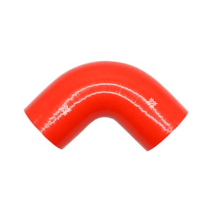 Pipercross Silicone Hose Red - 90 Degree - 89mm Bore - 152mm Leg Length Pipercross Silicone Hose Red - 90 Degree - 89mm Bore - 152mm Leg Length