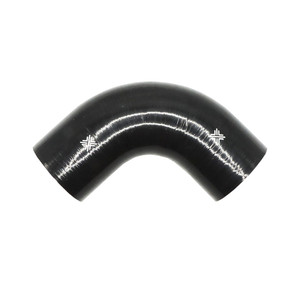 Pipercross Silicone Hose Black - 90 Degree - 80mm Bore - 152mm Leg Length