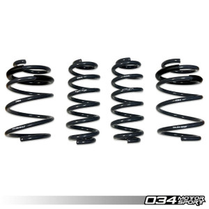 034Motorsport Dynamic+ Lowering Springs, 8V Audi A3/S3 Non Magride 034Motorsport Dynamic+ Lowering Springs, 8V Audi A3/S3 Non Magride