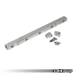 034Motorsport Audi I5 20-valve Fuel Rail With 3b/RS2 Brackets 8AN 034Motorsport Audi I5 20-valve Fuel Rail With 3b/RS2 Brackets 8AN