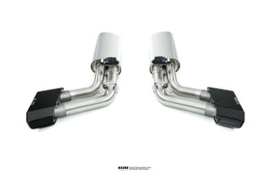 Kline Mercedes G63 AMG (W464) Valvetronic Rear Section (Carbon Fibre Tips) Stainless Steel Kline Mercedes G63 AMG (W464) Valvetronic Rear Section (Carbon Fibre Tips) Stainless Steel