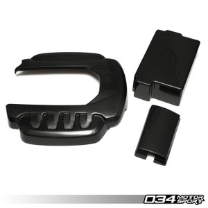 034Motorsport Carbon Fibre Engine Cover Package, 8V Audi S3 034Motorsport Carbon Fibre Engine Cover Package, 8V Audi S3