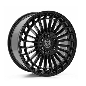 AXE EX45 - 18 inch X 8J - 6x120 ET45 - Gloss Black - New (2023+) Ford Transit Custom - SET OF 4 AXE EX45 - 18 inch X 8J - 6x120 ET45 - Gloss Black - New (2023+) Ford Transit Custom - SET OF 4