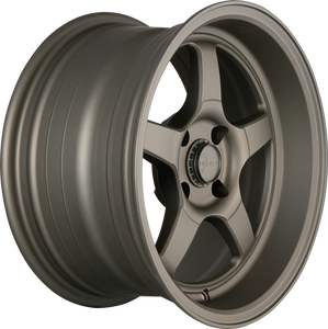 7Twenty Style 51 - 15 inch X 8J - 4x100 ET10 - Stone Bronze 7Twenty Style 51 - 15 inch X 8J - 4x100 ET10 - Stone Bronze