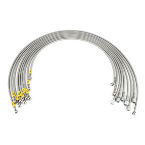 HEL Braided Fuel Injector Lines for Ford Capri 2.8 Right Hand Drive HEL Braided Fuel Injector Lines for Ford Capri 2.8 Right Hand Drive