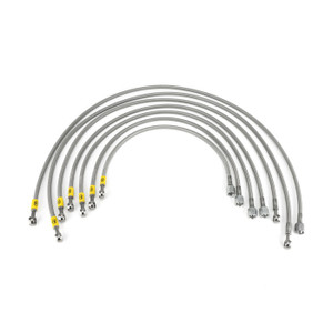 HEL Braided Fuel Injector Lines for Volkswagen Golf MK2 16V LHD (M12 Injectors) HEL Braided Fuel Injector Lines for Volkswagen Golf MK2 16V LHD (M12 Injectors)