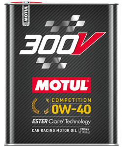Motul 300V 0W-40 Competition Synthetic Motorsport Engine Oil - 2 Litre Motul 300V 0W-40 Competition Synthetic Motorsport Engine Oil - 2 Litre