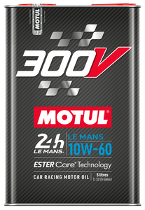 Motul 300V Le Mans 10W-60 Synthetic Motorsport Engine Oil - 5 Litre Motul 300V Le Mans 10W-60 Synthetic Motorsport Engine Oil - 5 Litre