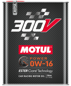 Motul 300V Power 0W-16 Synthetic Motorsport Engine Oil - 2 Litre Motul 300V Power 0W-16 Synthetic Motorsport Engine Oil - 2 Litre